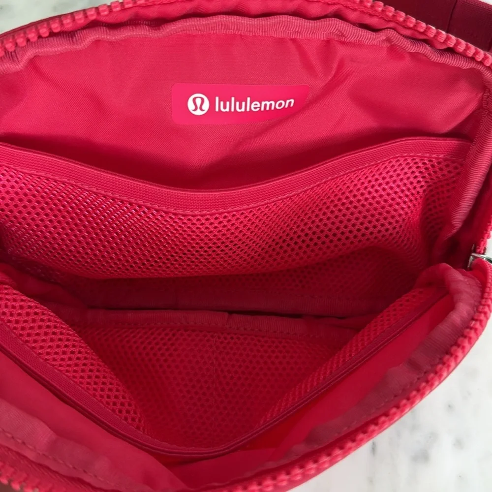 Lululemon crossbody bag lipgloss pink